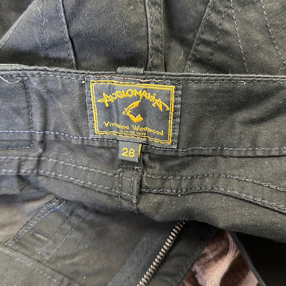 Vivienne Westwood Anglomania black twill jeans